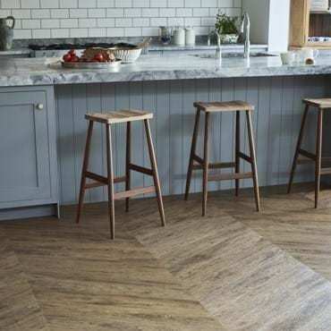 Amtico wood flooring in the kitchen